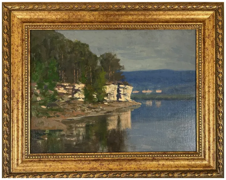 БЕРЕГ РЕКИ АНГАРЫ